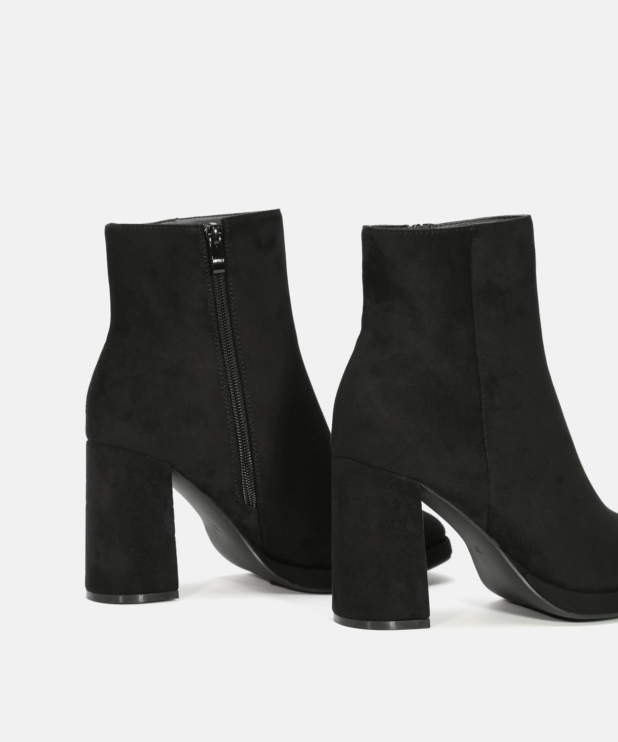 Botins salto efeito camur&ccedil;a image number null